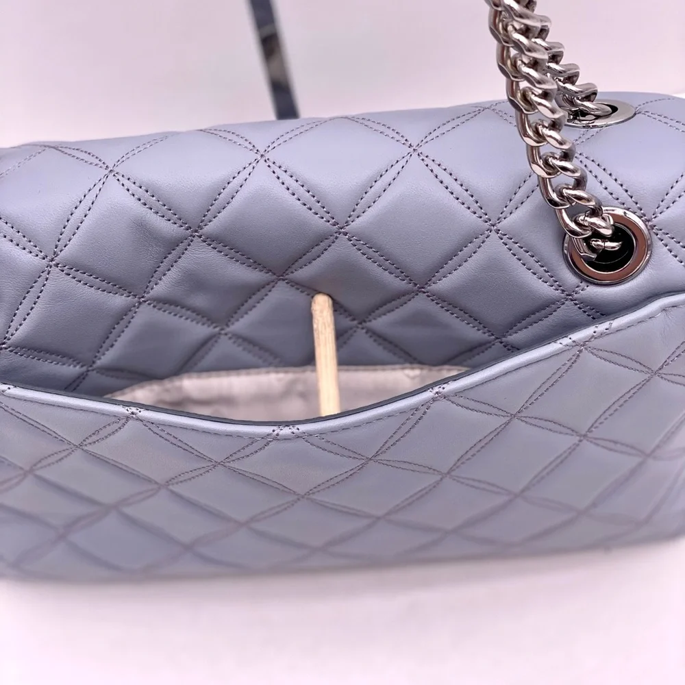 kate spade Natalia Medium Quilted Chain Shoulder Bag with Matching Wallet
